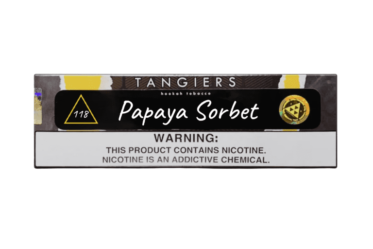 Tangiers Papaya Sorbet Shisha Review